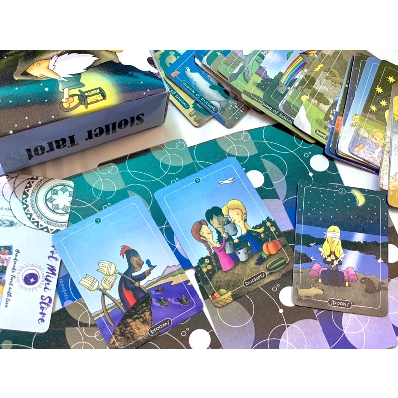 Bộ bài Stoller Tarot 78 Lá size Mini