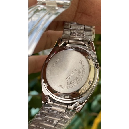 HCM Đồng hồ nam Seik0 5 Quazt máy Nhật