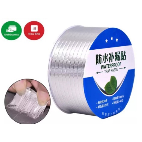 Băng Keo cường lực Siêu Dính Đa Năng, Keo dán chống thấm,chống nhiệt đa năng cho tường, trần nhà, ống nước, bể nước...
