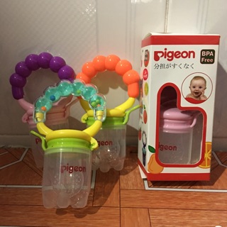 Túi nhai tập ăn dặm chống hóc Pigeon Nhật Bản nội địa