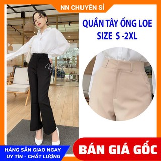 Quần tây nữ có size đến 60kg ⚡Hàng đẹp⚡Ảnh thật⚡ Quần tây ống loe ⚡ Quần công sở