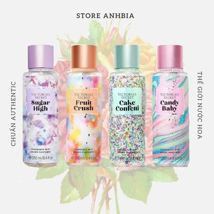 ❤️ Xịt thơm toàn thân Victoria's Secret body mist mẫu mới đủ mùi(30ml) #Beer