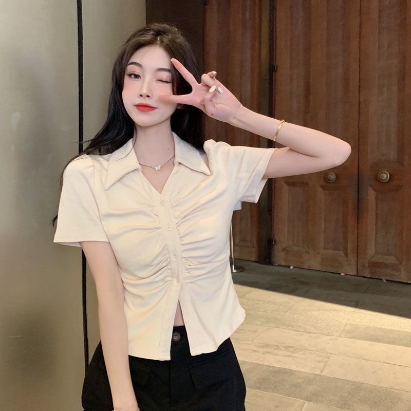 Áo Polo Sơ Mi Cách Điệu Xẻ Dưới Hai Màu Siêu Cá Tính (ASM015) ( Có Bigsize)( Có Sẵn-Giao ngay) | BigBuy360 - bigbuy360.vn