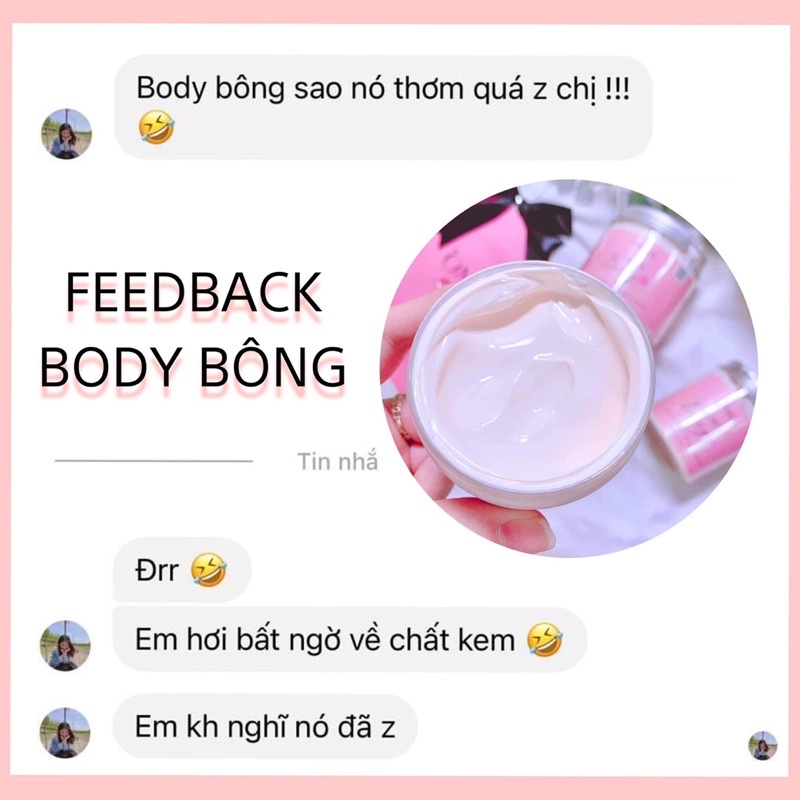 Kem Body bông ONAYA TẶNG son kem