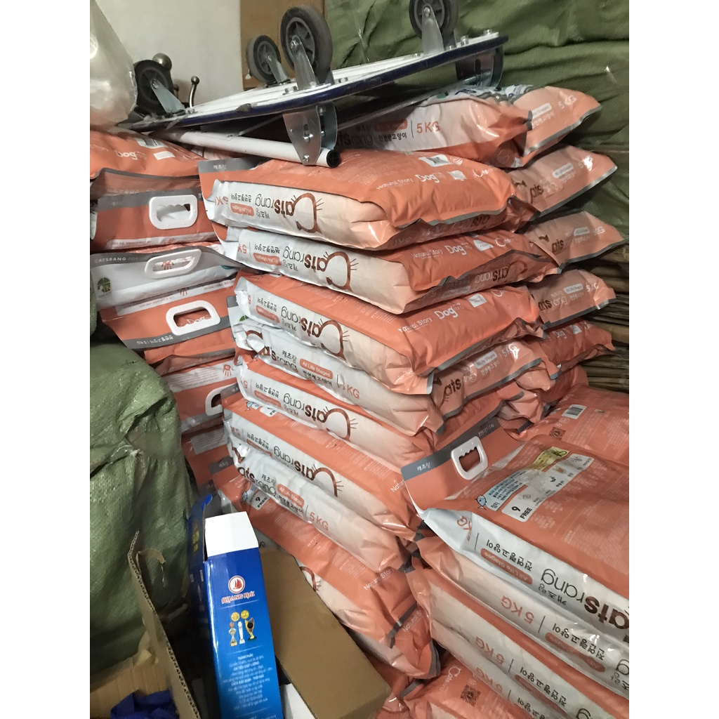 [5kg] Catrang Thức ăn hạt cho mèo mọi lứa tuổi - Hàng nhập khẩu chính hãng, đảm bảo 100% giá tốt date mới