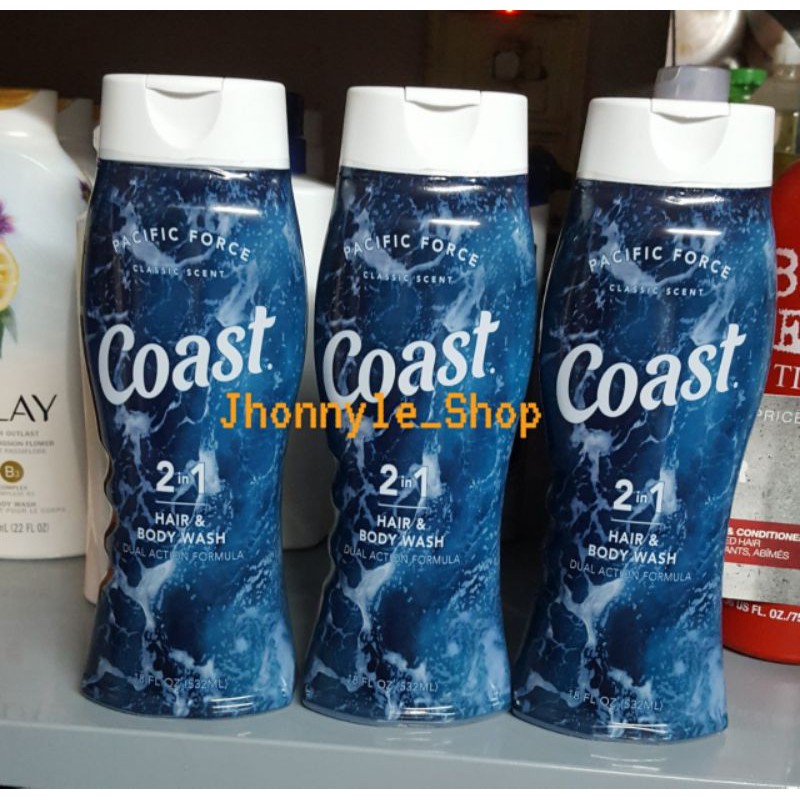 Sữa Tắm Coast Body Wash With Moisturizing Aloe 532ml Của Mỹ