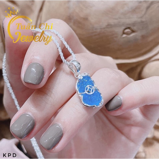 ⚡MẪU MỚI⚡ Dây Chuyền Nữ Kết Hợp Mặt Tỳ Hưu Đá Phong Thủy, Chiêu Hút Tài Lộc