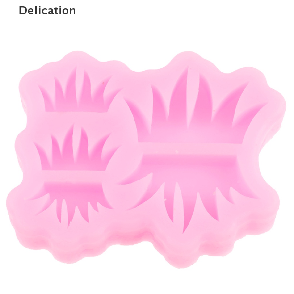 Khuôn silicone tạo hình cỏ làm bánh kẹo DIY tiện dụng