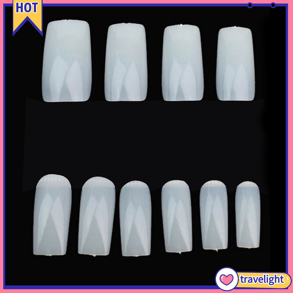 500 Móng Tay Giả Bằng Nhựa Acrylic