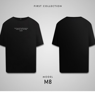 M8 Tee - Áo Thun Basic trích dẫn trắng