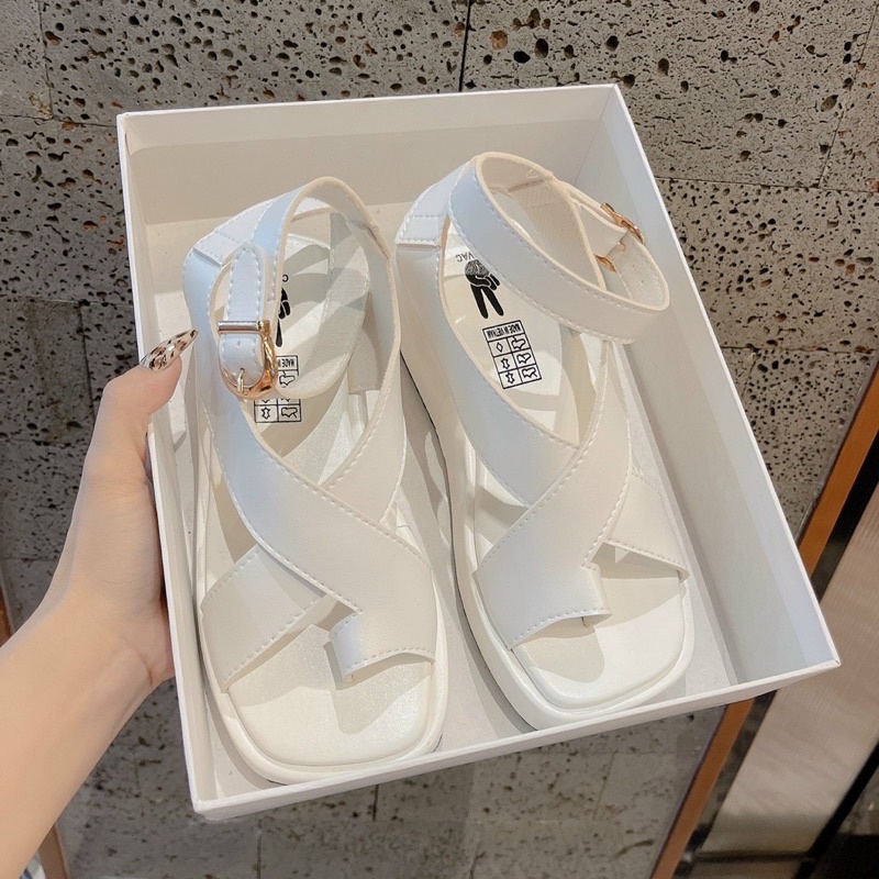 SANDAL XỎ NGÓN ĐẾ 2P