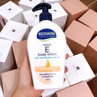 Sữa Dưỡng Thể Body Lotion Redwin Úc 400ML - Sữa Dưỡng Ẩm, Sáng Da Vitamin E Redwin Úc