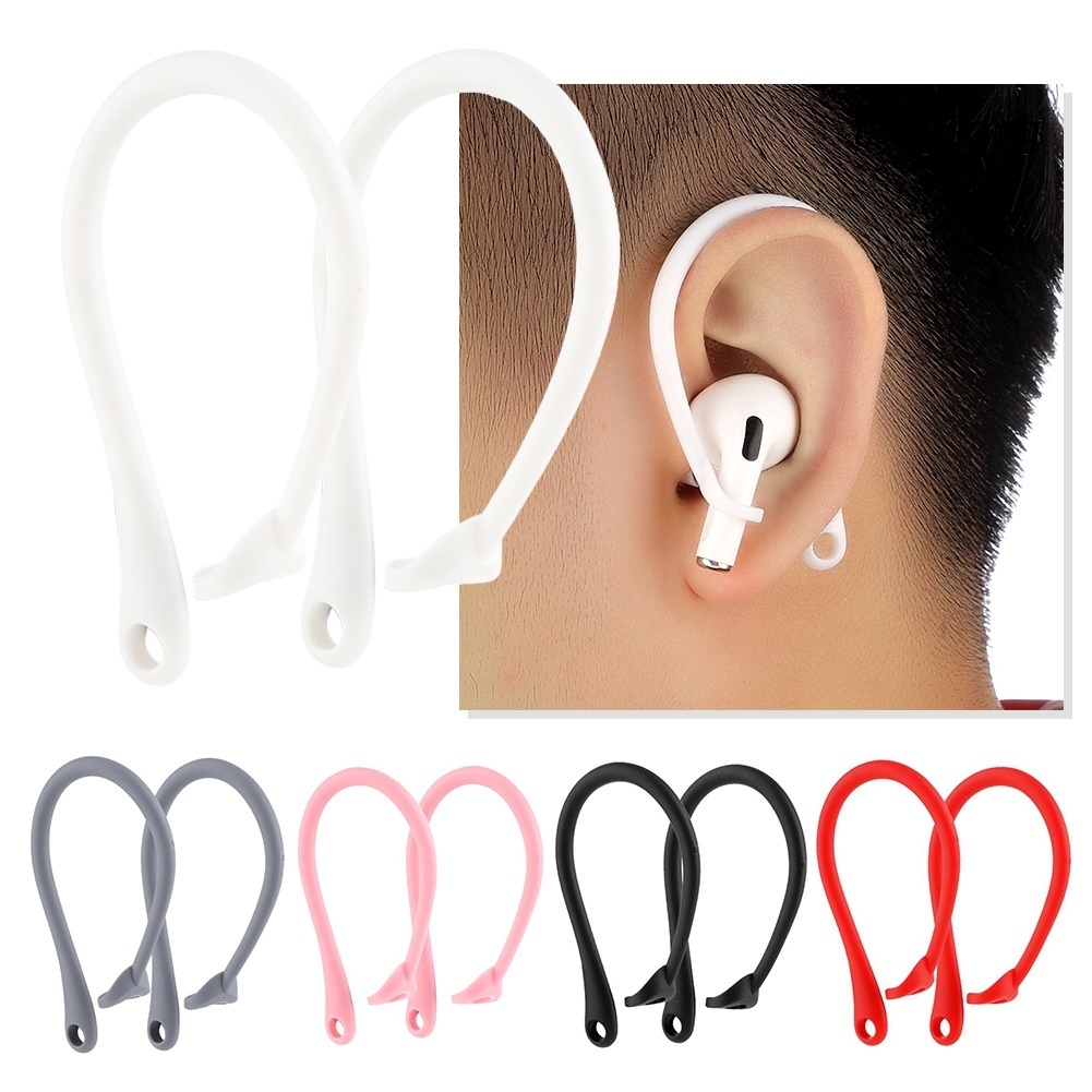 TS-1 Pair Anti-lost Earhooks Ear Hook Holder for AirPods Pro Bluetooth Earphone