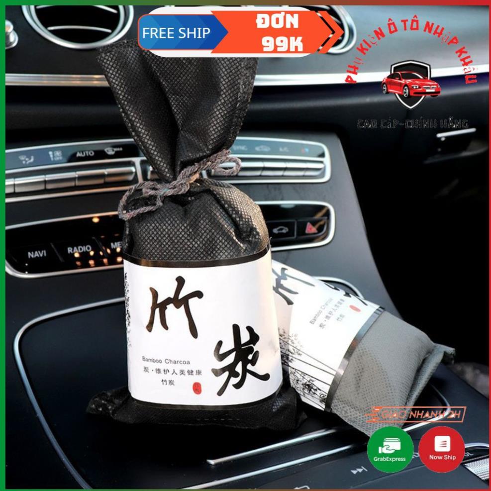 Túi Khử Mùi Than Tre Hoạt Tính Nhật Bản lọc khí, khử mùi ô tô, phòng ở, nhà kho, nhà bếp, diệt vi khuẩn gây mùi hiệu quả