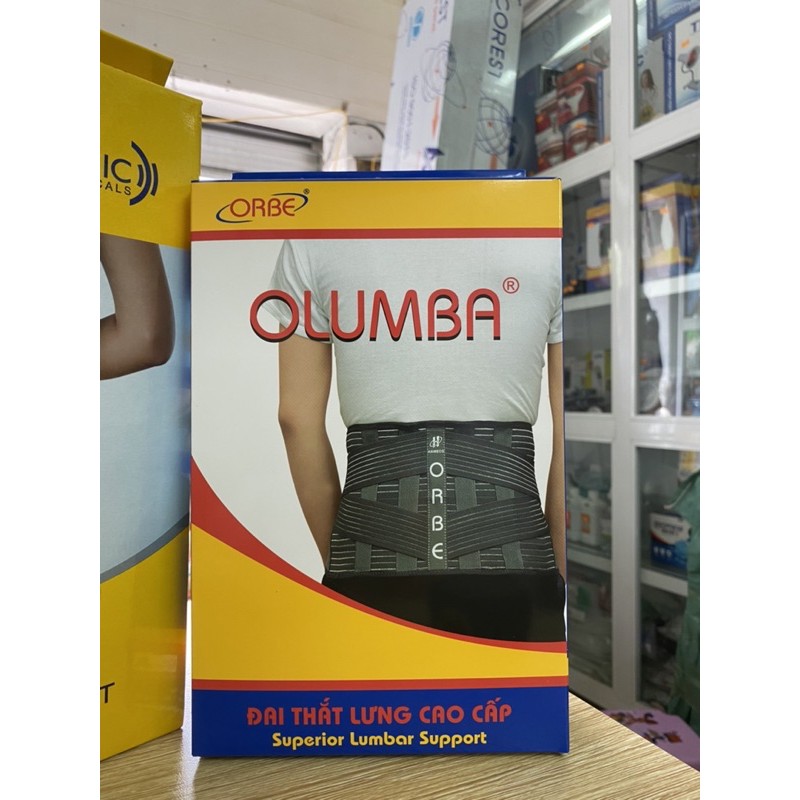 🎁 Chính Hãng🌺 Đai lưng olumba orbe chữa thoát vị đĩa đệm , cố định cột sống , đai thắt lưng
