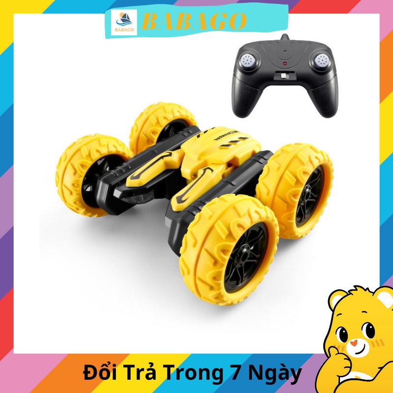 Xe ô tô điện đồ chơi trẻ em điều khiển từ xa Stunt Car BG004