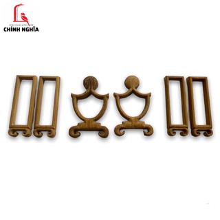 Bệ cầu cóng lồng chòe than, chòe lửa size 7cm bằng tre