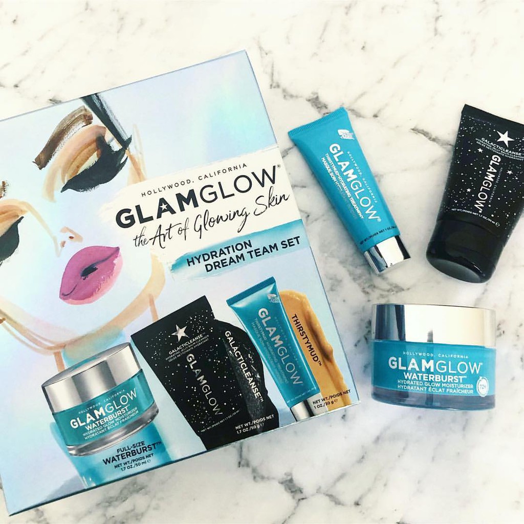 Set Glamglow limited tẩy trang balm