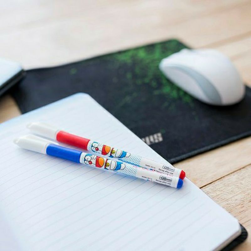 Bút bi nước Thiên Long 012 Nét 0.5mm chính hãng, bút mực Gel học sinh luyện chữ đẹp, êm, đều nét