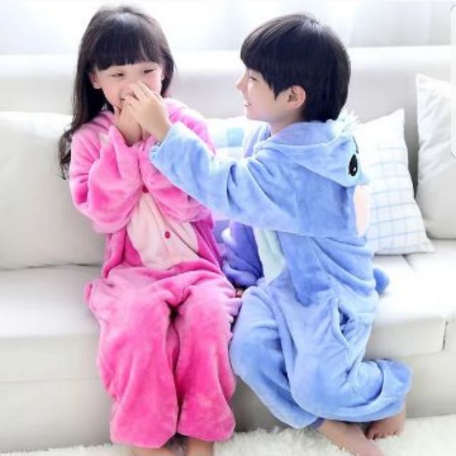 Bộ đồ ngủ Stitch Xanh cho bé