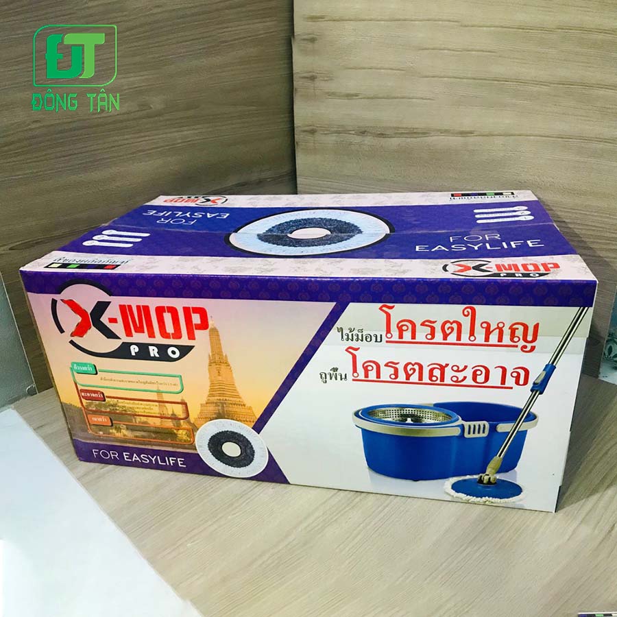 Bộ Lau Nhà X-Mop Xuất Khẩu Lồng Giặt Inox Cực Đại - Công Cụ Đặc Lực Cho Ngôi Nhà Sạch Đẹp
