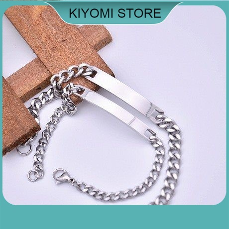VÒNG TAY LẮC TAY CẶP ĐÔI NAM NỮ PHONG CÁCH THỜI TRANG KIYOMI STORE