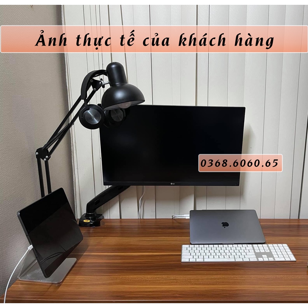 F80 Giá Treo Màn hình máy tính/ Giá đỡ màn hình/ Xoay 360 độ  –  North Bayou