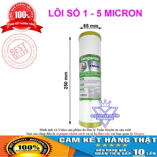 Bộ lõi lọc nước 123 Kangaroo chính hãng