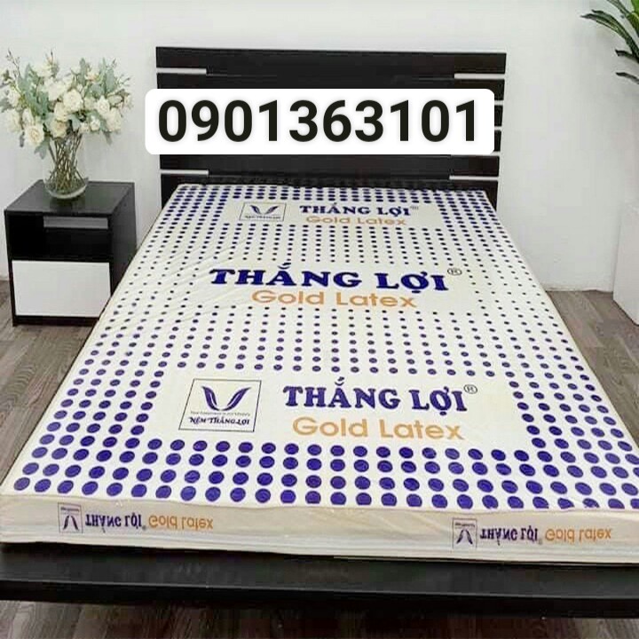nệm cao su Gold Latex Thắng Lợi 80cm x 2m x 10cm