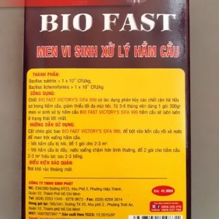 Bột Men Vi Sinh Xử Lý Hầm Cầu SiFa 280gr