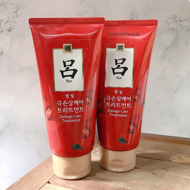 DẦU XẢ Ủ TÓC NHÂN SÂM RYO DAMAGE CARE