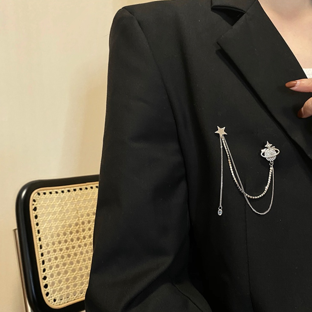 Cài Ngực Áo Thiết Kế Hình Ngôi Sao Thời Trang Dành Cho Nữ