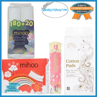 Dòng Bông Tẩy Trang 100% cotton MIHOO