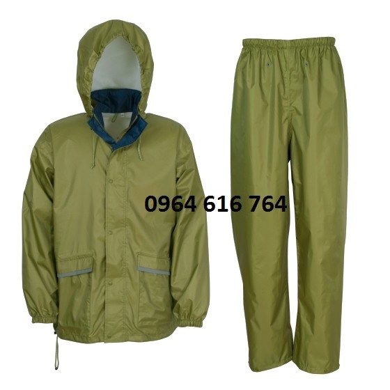 Bộ quần áo mưa 2 lớp Thuỷ Sơn, Măng tô, Sơn Thuỷ, Hàn Quốc, Tuấn Anh loại phát quang cảnh sát giao thông loại dày
