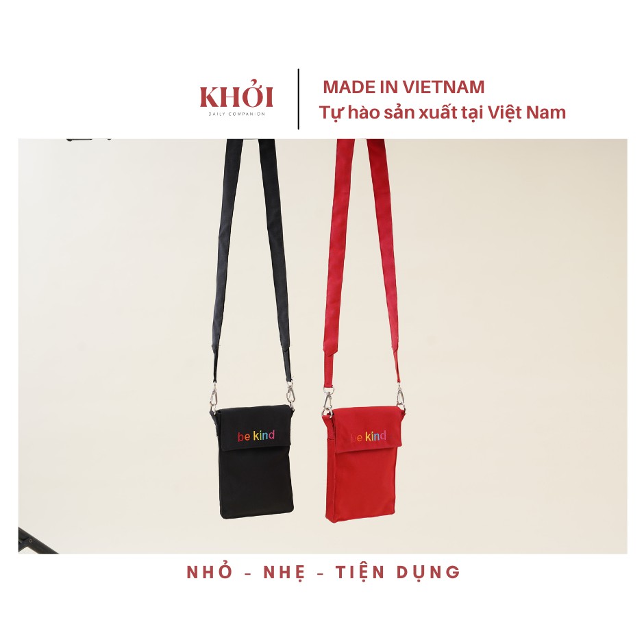 Combo Túi Vải JOYFUL TOTE và Túi Đeo Chéo PHONE BAG 2022 Canvas Đẹp, Tiện Ích Dùng Hàng Ngày, Đi Làm, Đi Học
