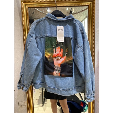 Áo Khoác JEANS COTTON MONG