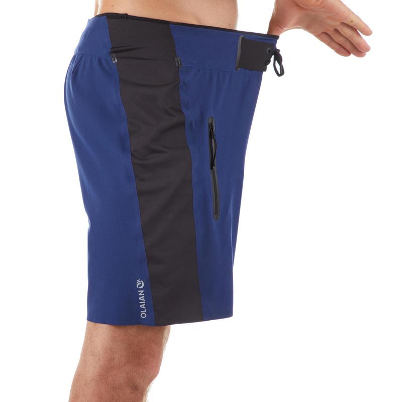 Quần short lướt ván tiêu chuẩn Decathlon OLAIAN 950 - Xanh dương mềm mại