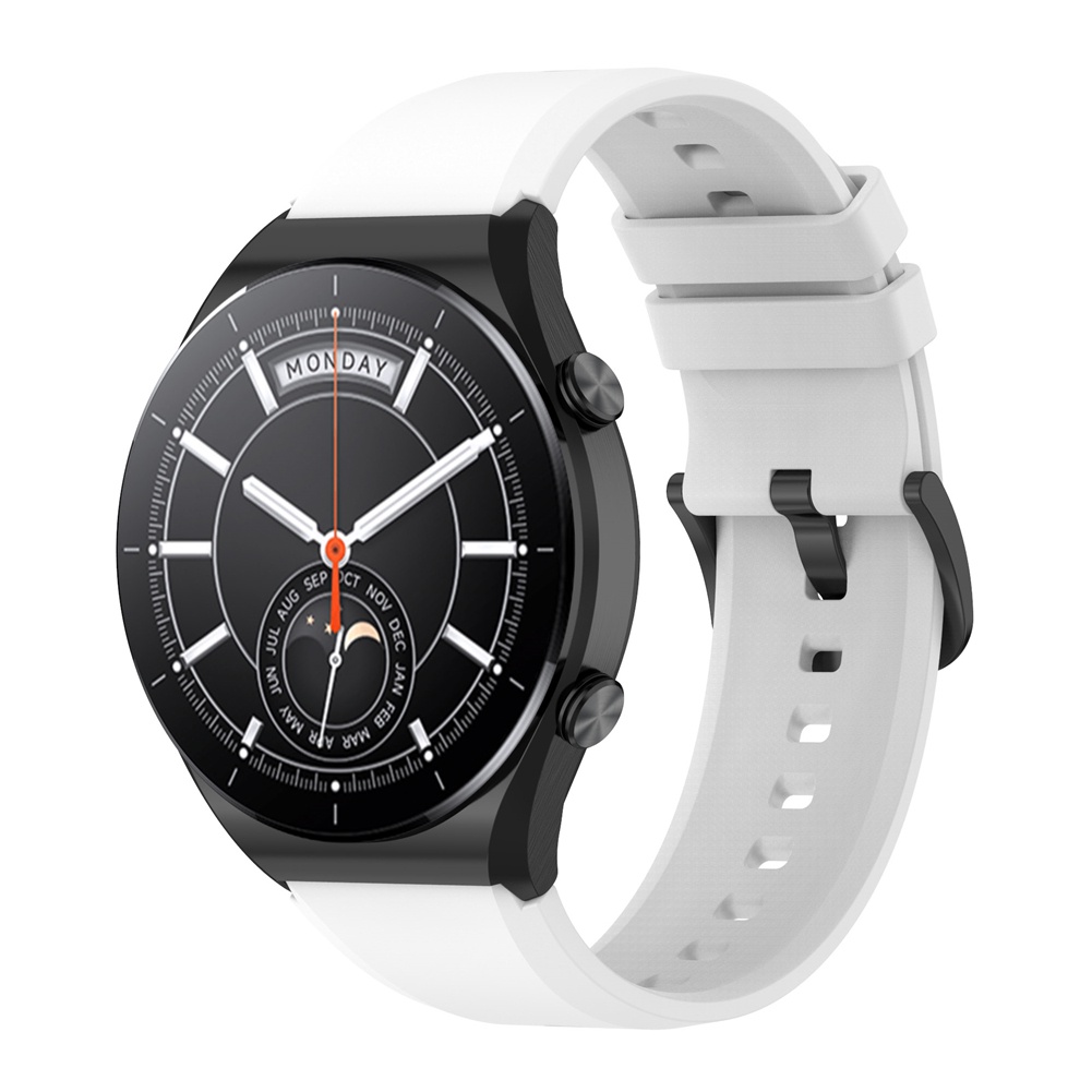 Dây Đeo Thay Thế Chất Liệu Silicon Màu Trơn Cho Xiaomi MI Watch S1