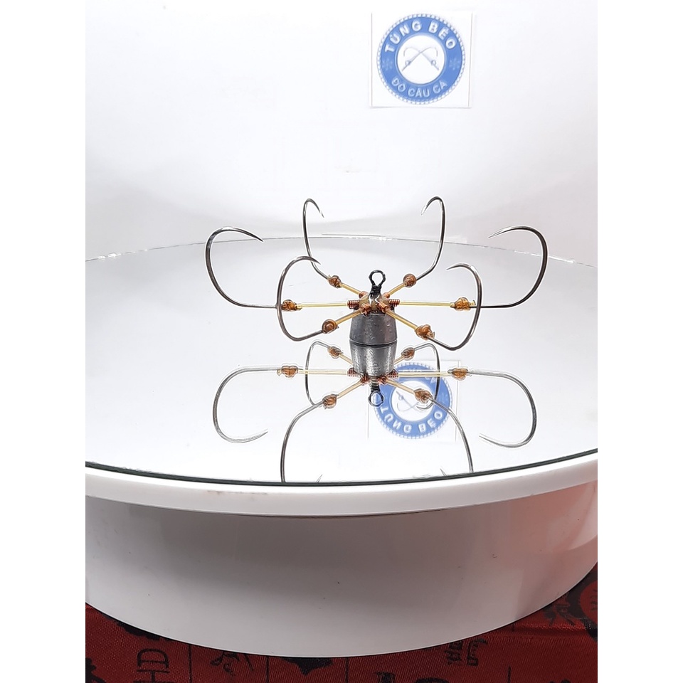 Lưỡi câu lục cỡ 8 các phom dáng
