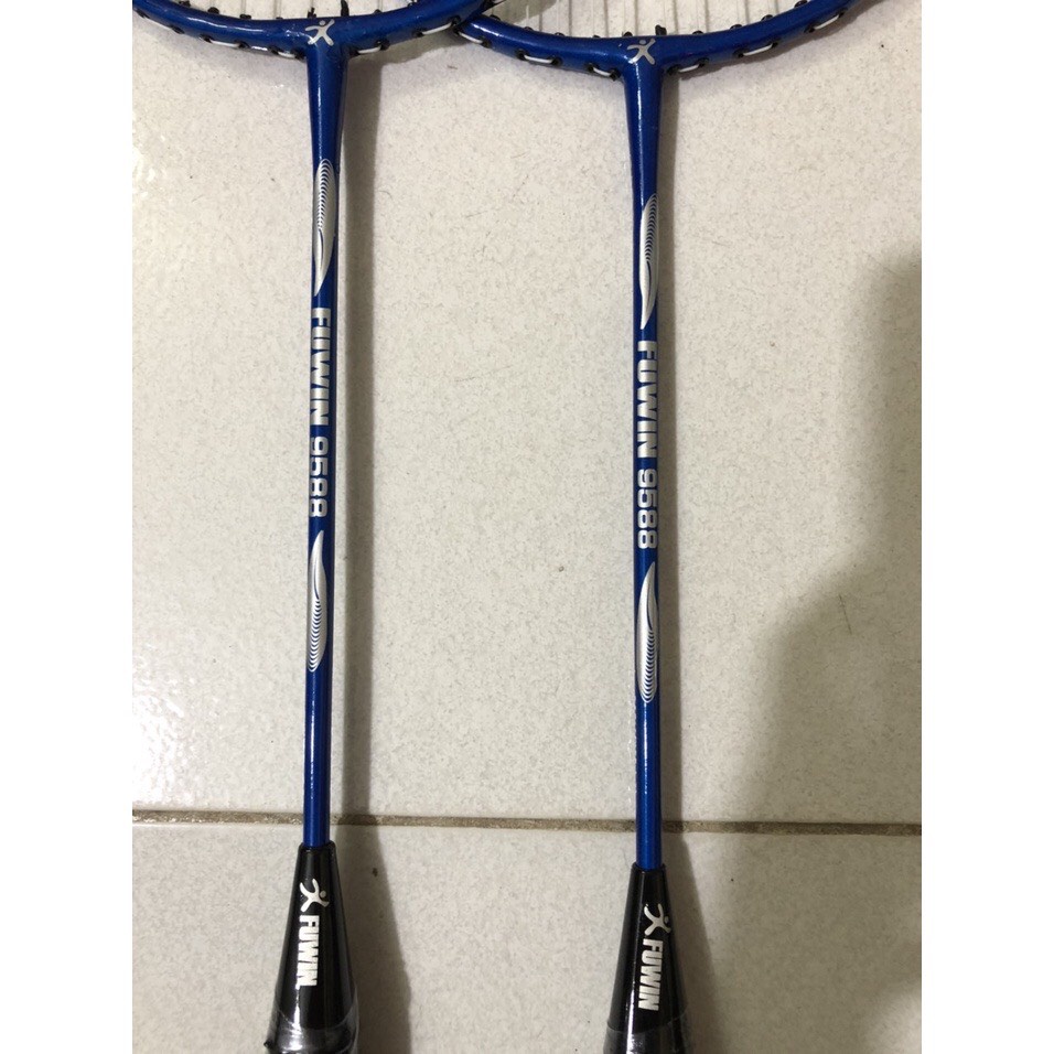 ComBo 2 Cây vợt Cầu lông FuWin Đánh Tập + 1 Hộp Cầu 3 Sao + Túi Đựng Vợt ( Màu Sắc Ngẫu Nhiên )