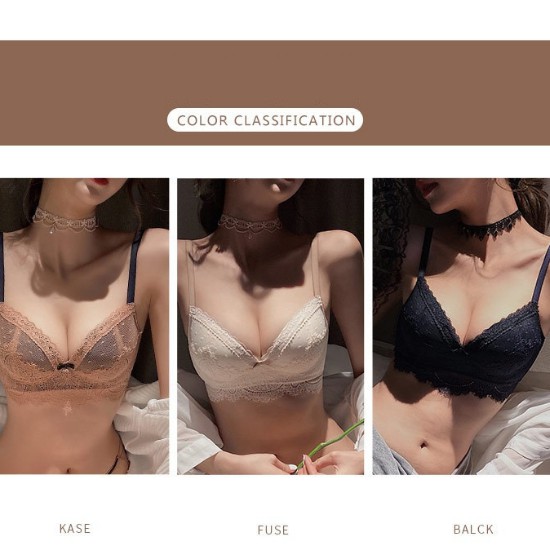 Bộ/Set đồ lót cao cấp cup ngang, phối ren nâng ngực quyến rũ LYEB008 | BigBuy360 - bigbuy360.vn