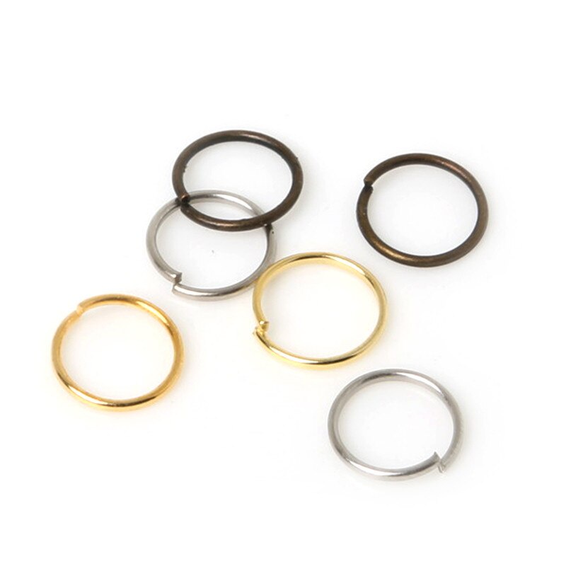 Set vòng gắn BEADIA dạng hở nhiều kích thước tùy chọn dành cho làm trang sức DIY thủ công