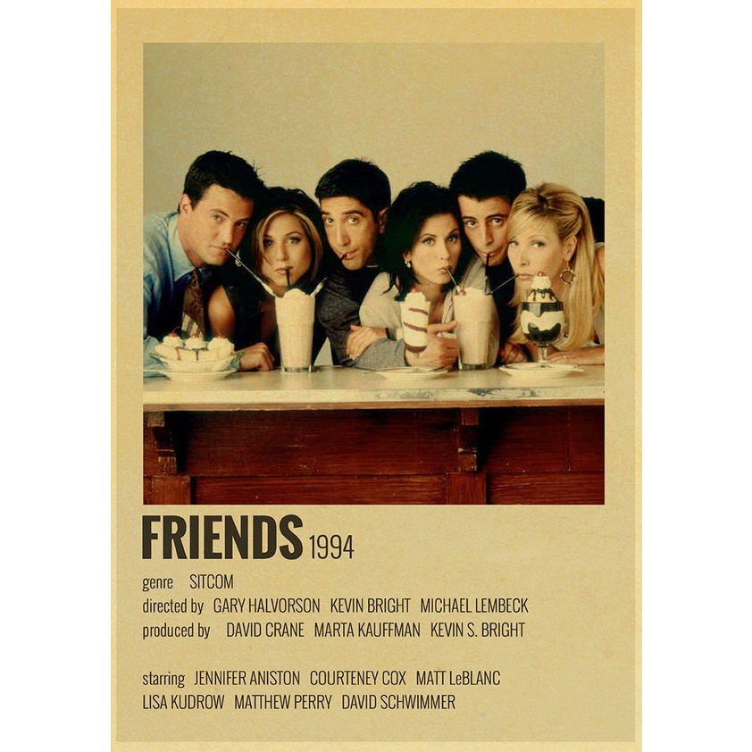 Sticker Áp Phích Phim Call Me By Your Name / Pulp Fiction Nghệ Thuật DIY Dán Tường Trang Trí Quán Cà Phê / Bar / Quà Tặng