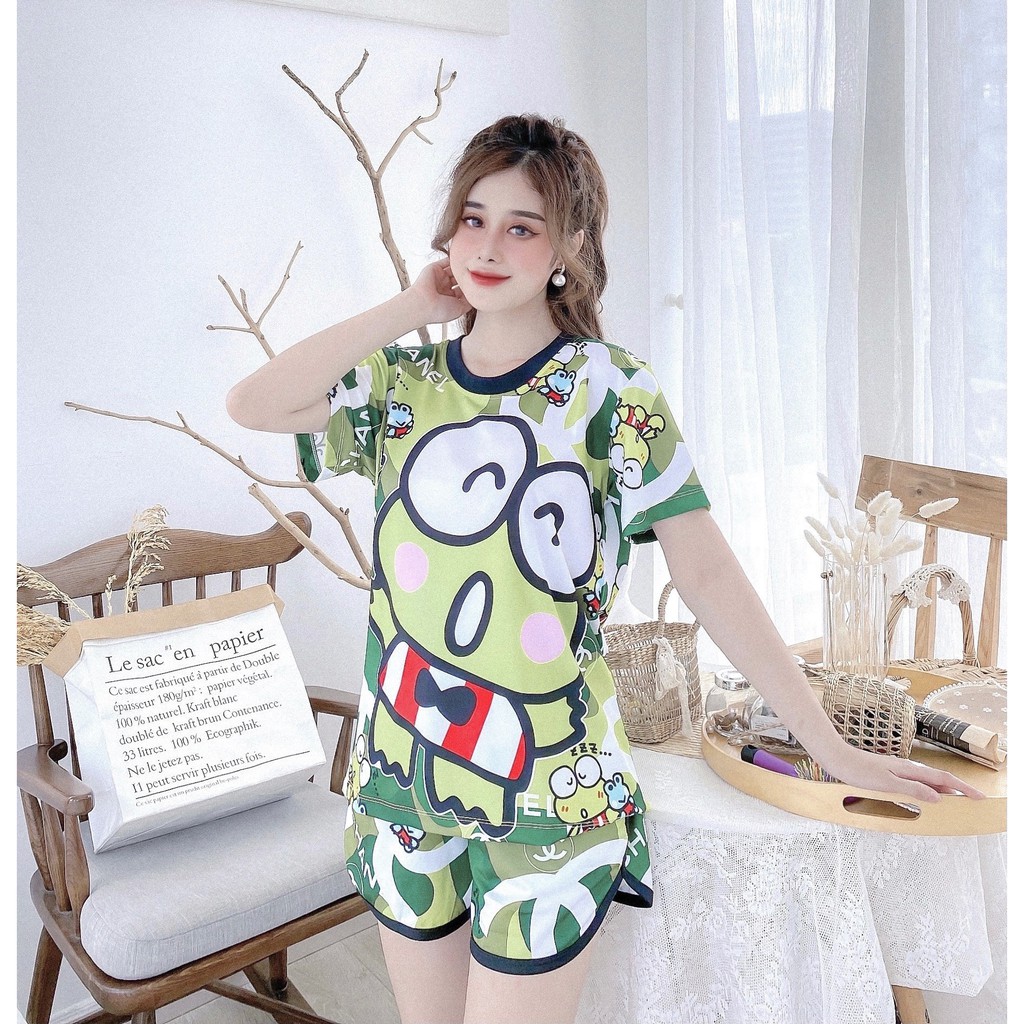 ĐỒ BỘ THUN LẠNH 3D ĐÙI CAO CẤP BOO BOO 40-60KG MẪU MỚI 2