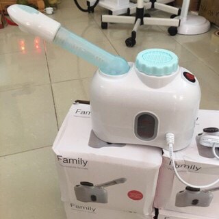 Máy Xông Hơi Mặt Nóng Family Mini Có Thể Phun Hơi Nóng Mọi Phía Thông Thoáng Da