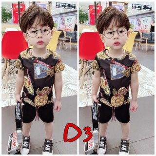 Bộ Thun 3D Bé Trai (8-23kg)