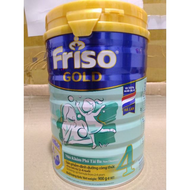Sữa Friso Gold số 4 --- 900g (HSD: 04/2022)