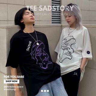 [Sadboiz] Áo thun 𝗧𝗘𝗘 𝗦𝗔𝗗 𝗦𝗧𝗢𝗥𝗬 ®️(Real) - 𝑯𝒂̀𝒏𝒈 𝒄𝒉𝒊́𝒏𝒉 𝒉𝒂̃𝒏𝒈