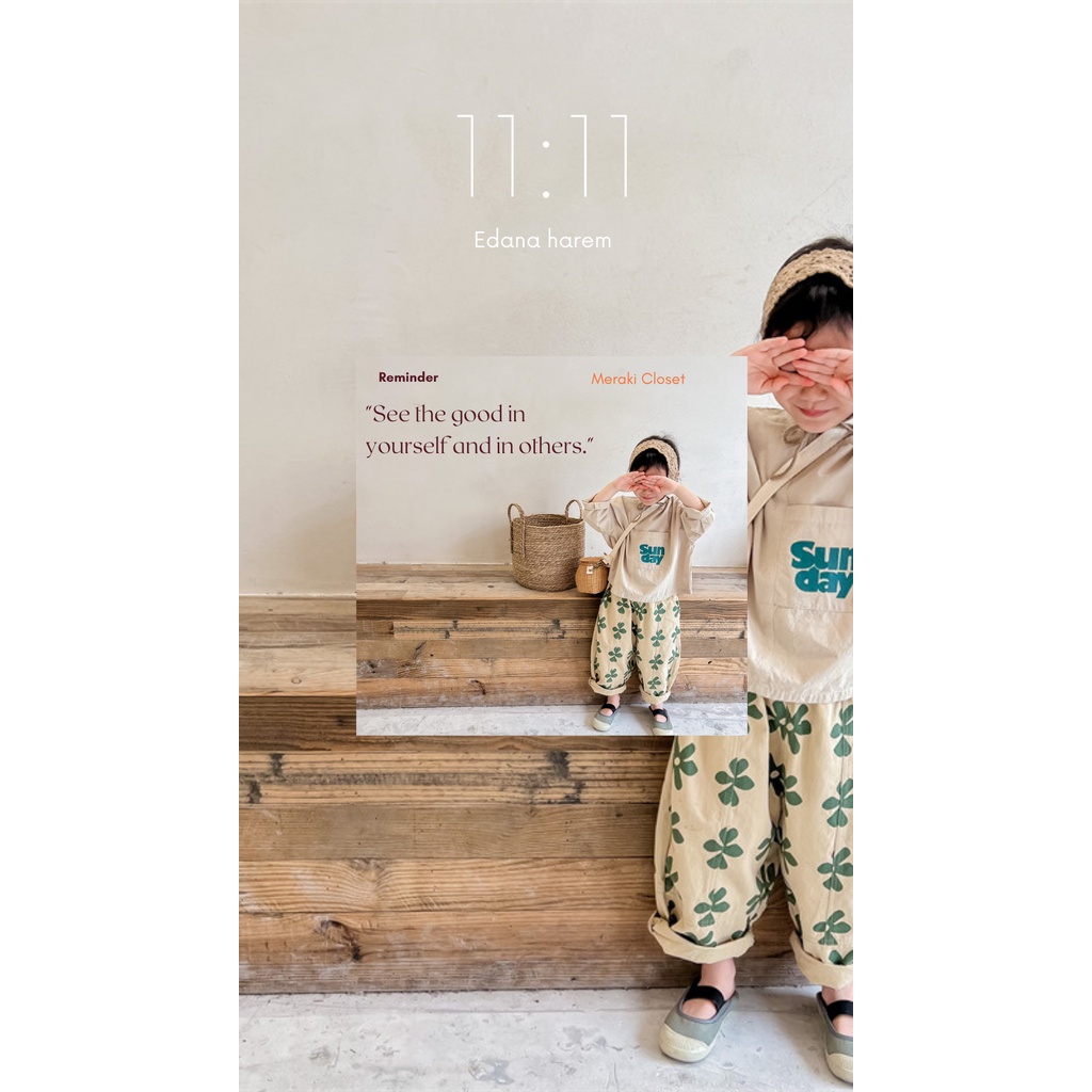 Quần cotton thụng mùa thu phong cách Hàn Quốc_Edana Harem (Khách đọc MÔ TẢ SP giúp shop ạ)