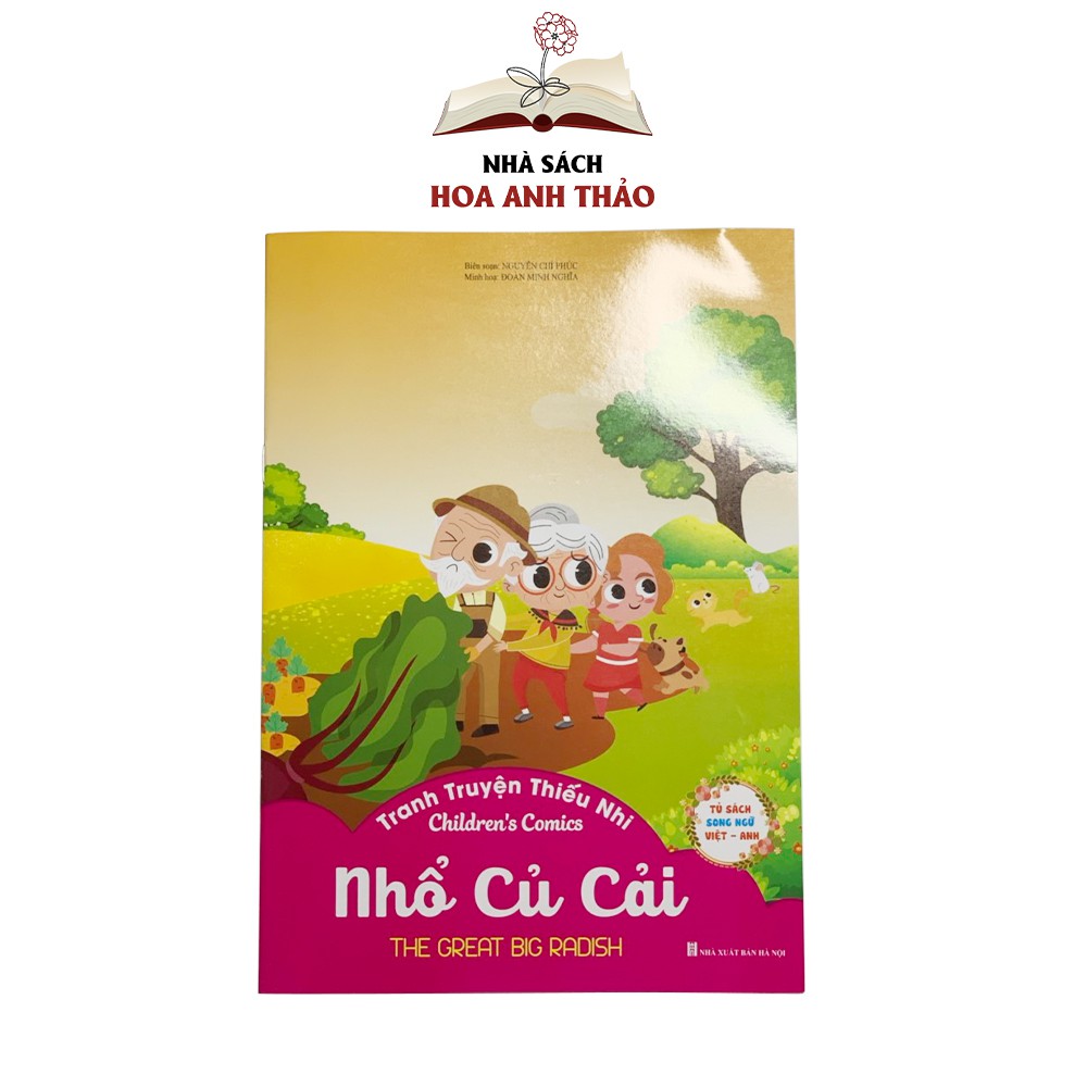 Sách Truyện tranh thiếu nhi song ngữ Việt Anh chọn lọc cho bé